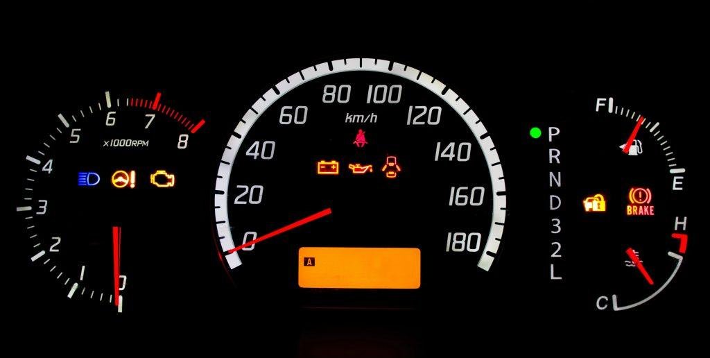 Display Mileage and turn off the ignition