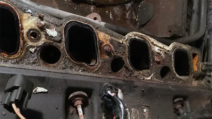 How to fix oil in the intake manifold step by step