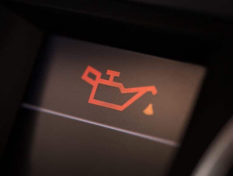 oil pressure warning light