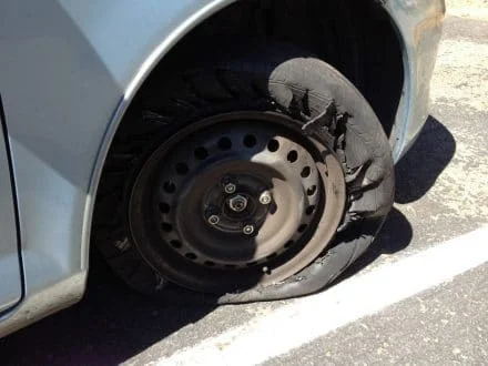 The consequences of having an over inflated tire