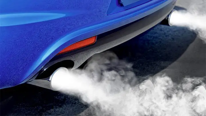 What white smoke from exhaust means
