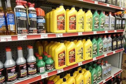 Type of engine oil service