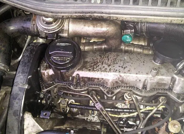 Why Is Oil Spraying All Over Engine