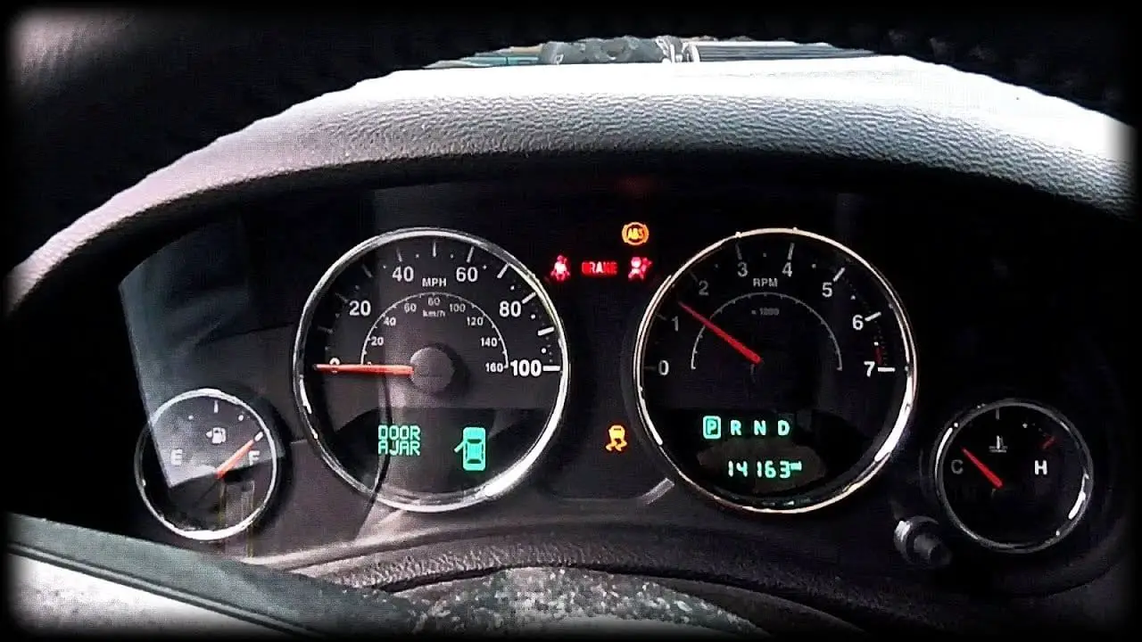 traction control abs and check engine light on jeep wrangler
