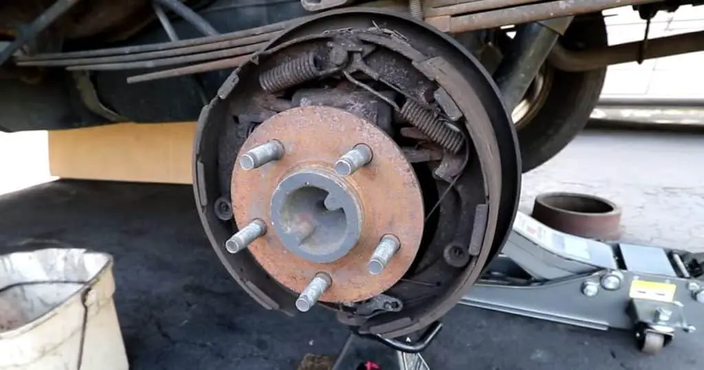Drum Brakes That Need Lubrication