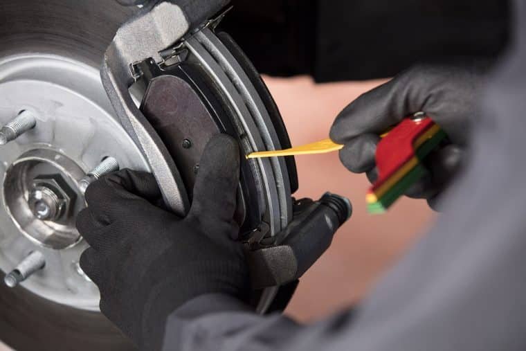 Is there a spray for squeaky brakes